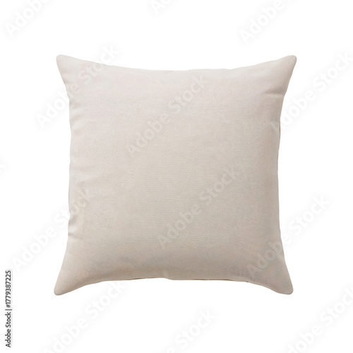 Soft Beige Decorative Pillow for a Cozy Living Space or Bedroom.