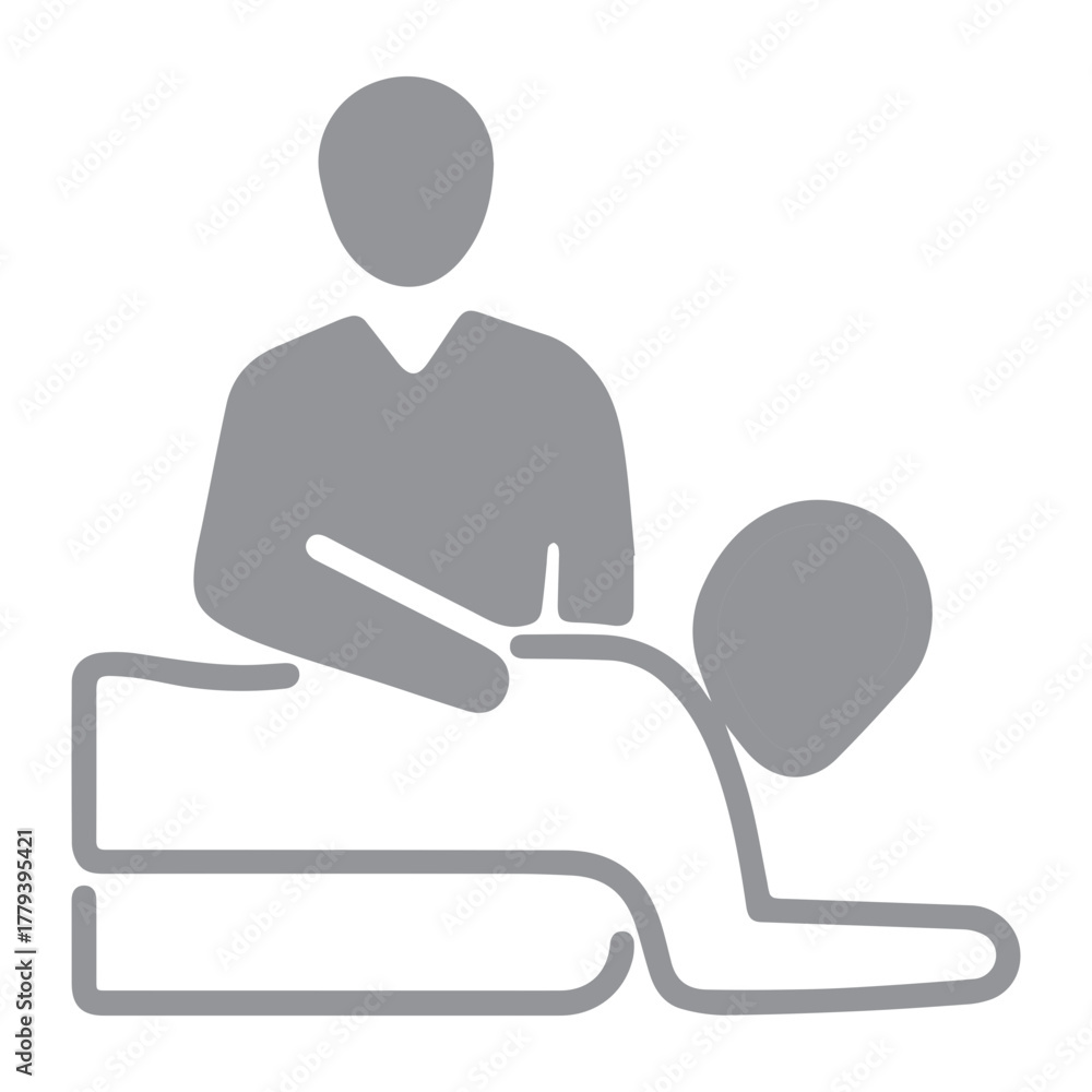 Fototapeta premium Healthcare Treatment Icon