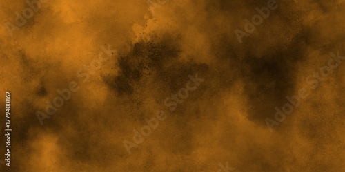 abstract cloud and vapor texture background. Black and orange smoke aquarelle smudge illustration abstract white Fog or smoke color isolated background , Abstract Painted Illustration. Brush stroked.