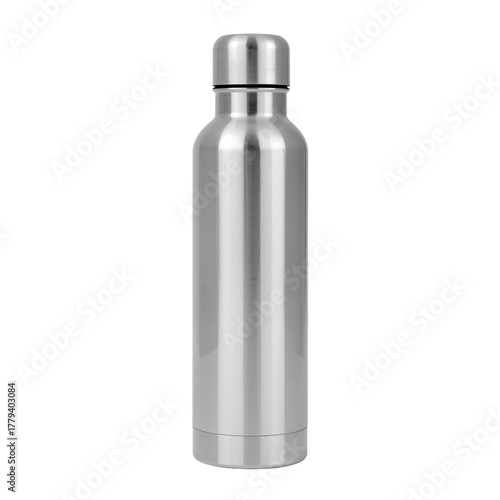 Stylish Stainless Steel Water Bottle for Hydration on the Go in Various Setti...