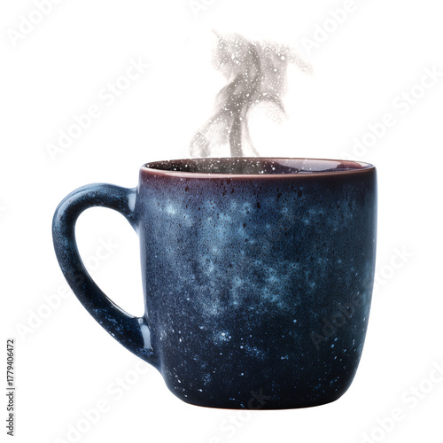 Warm Coffee Mug With Steam Rising in a Cozy Setting During Morning Hours