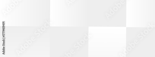 Minimal geometric white light background abstract design. vector EPS10.