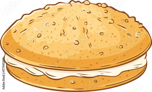 Hamburger on white background with cheese lettuce and tomato