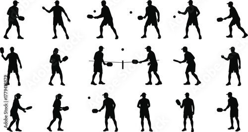Table, Tennis, Pingpong, Sport, Game, Player, Match, Athlete, Racket, Ball, Action, Motion, Training, Exercise, Fitness, Competition, Dynamic, Silhouette, Vector, Illustration