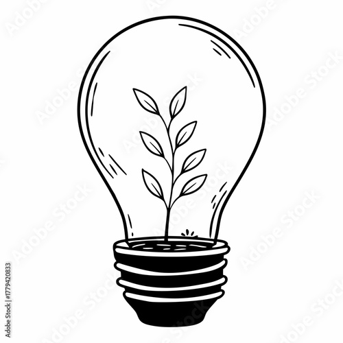 light bulb vector