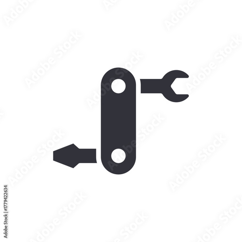 Multi Tool Icon For Repair Or Maintenance Concept