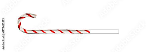 Zuckerstange als Christmas Loading Balken
