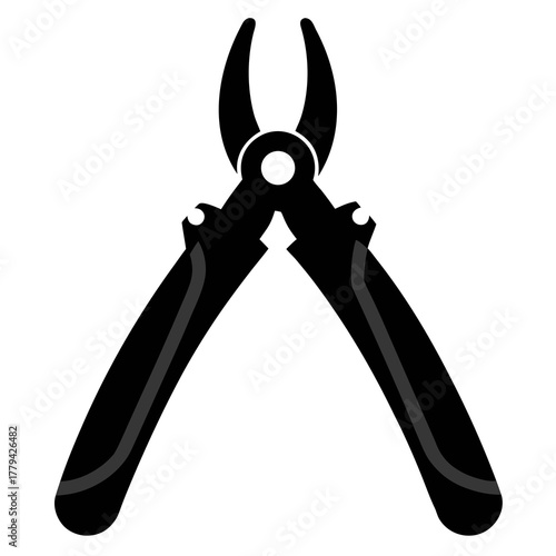 pliers isolated on white