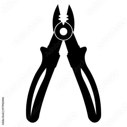 pliers isolated on white