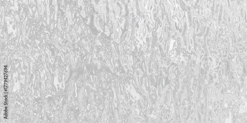 Tableau sur toile Detailed intricate abstract silver metallic texture with swirling organic patter