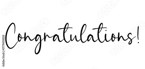 congratulations, celebration, success, greeting, script, handwritten, text, word, message, joy, happy, achievement, positive, announcement, party, event, special, occasion, festive, elegant, modern, s