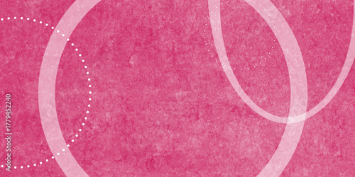 Red abstract background with red circle rings in faded distressed vintage grunge texture design. red grunge background art design pattern. This design are used for wallpaper ,poster, Chalkboard.