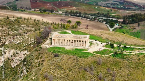Akropol Świątynia Segesta Sycylia