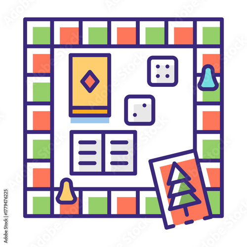 This Christmas Party Games icon is suitable for Christmas Party.