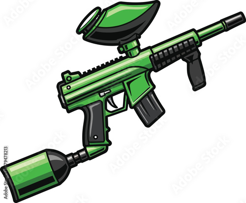 microscope isolated on white background