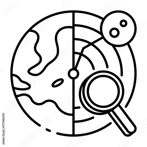 This Earth Science icon is suitable for Science.