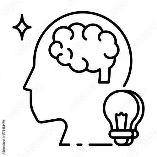 This Intuition icon is suitable for Science.