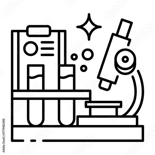 This Laboratory icon is suitable for Science.