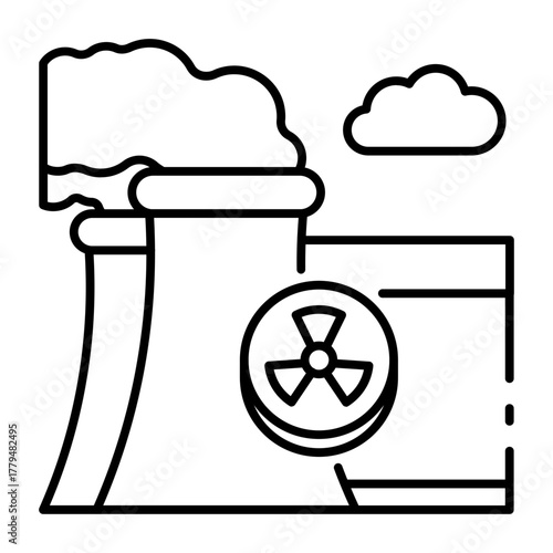 This Nuclear icon is suitable for Science.