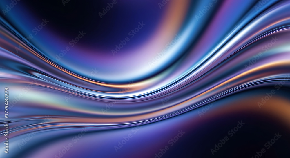 Fototapeta premium Abstract Fluid Wave