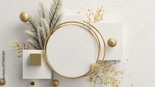 Minimalist 2026 Vibes gold, black, white elegant design, modern aesthetic.