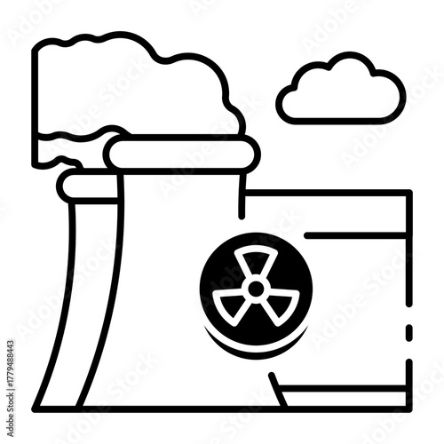 This Nuclear icon is suitable for Science.