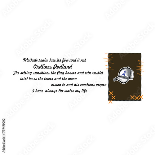 Vector illustration of a CD player with abstract background and business concept icons