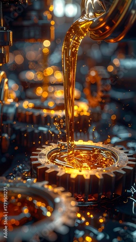 Lubricating gears with golden oil