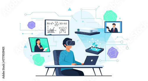 Experiencing Immersive Virtual Reality Learning and Collaborative Digital Transformation