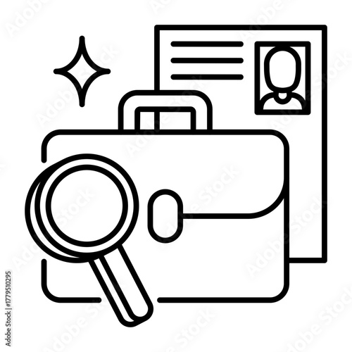 This Job Opportunities icon is suitable for Poverty.