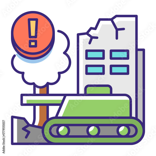 This Conflict (War) icon is suitable for Poverty.