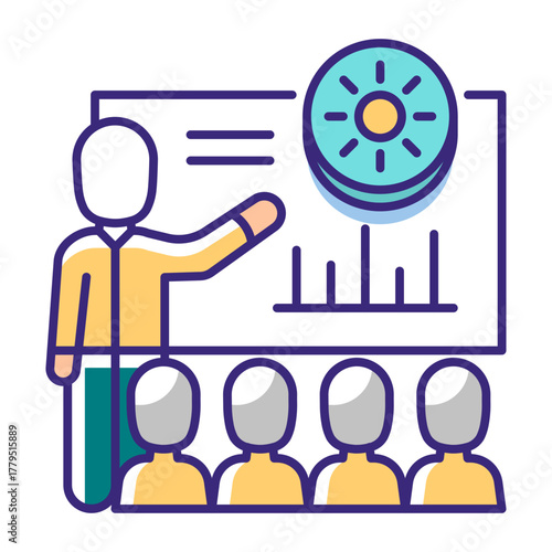 This Job Training icon is suitable for Poverty.