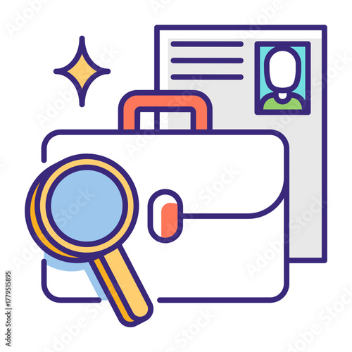 This Job Opportunities icon is suitable for Poverty.