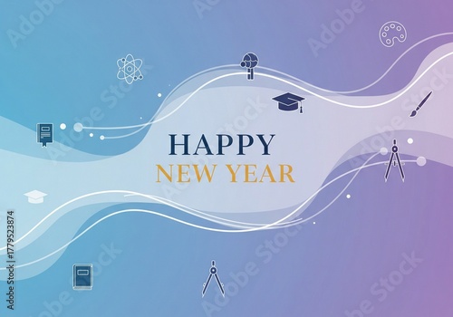 Happy New Year Hanging red Christmas bauble balls with realistic gold 3d numbers 2024 and snowflakes. Watch with Roman numeral and countdown midnight, eve for New Year. Merry Christmas. Vector.