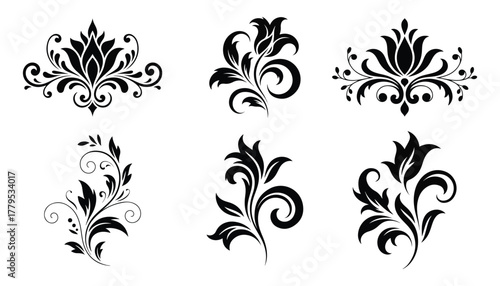 Abstract geometric composition with vibrant color accents