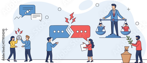 Resolving Disagreements Fairly Through Mediation and Negotiation