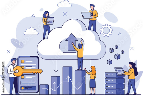 Teamwork in Cloud Data Storage and Analysis
