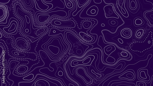 Topographic map background geographic line map with elevation assignments. Modern design with White background with topographic wavy pattern design