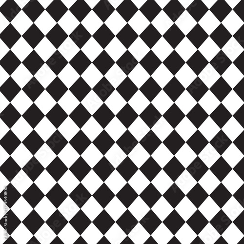 Traditional Oktoberfest Bavarian flag pattern with black and white diamond design festive background for beer festival celebration in Germany