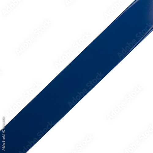 Free Download Deep Blue Ribbon Diagonal Across Black Space, cutout, PNG isolated on white or transparent background - GFXLoad