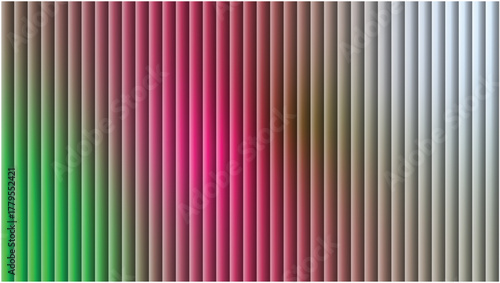 Colourful vertical stripes abstract vector illustration with seamless retro pattern design