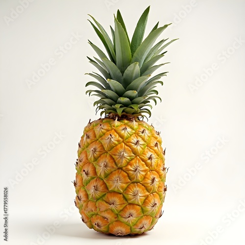 Whole pineapple fruit clear picture 