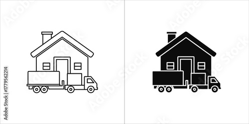 Moving house for relocation and new beginning