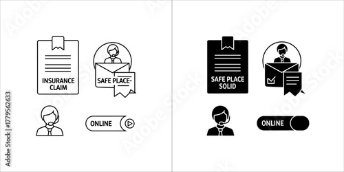 Insurance claim icon