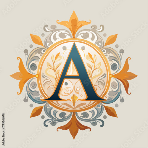 Elegant initial 