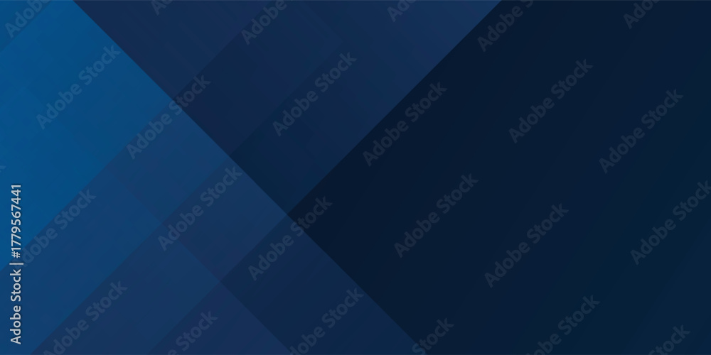 Fototapeta premium Abstract background with elegant and modern dark blue geometric pattern.