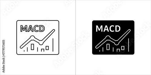 Macd technical analysis indicator graph