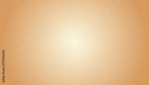 Abstract circular gradient of beige color background, illustration, beige background, beige design vector