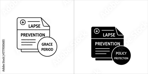 Lapse prevention policy protection grace period