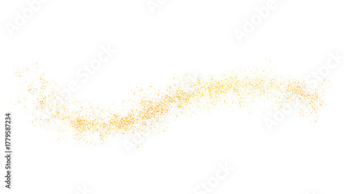 glowing gold sparkle shimmer flakes on transparent background for wedding festivals